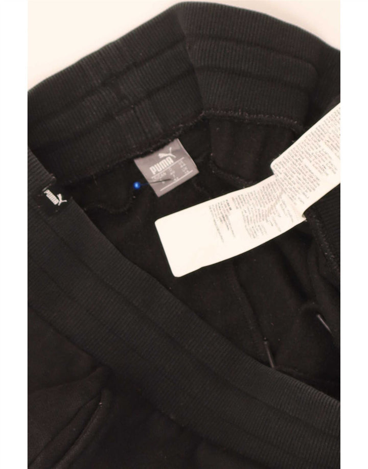 Puma Womens Tracksuit Trousers Joggers UK 14 Large Black Polyester