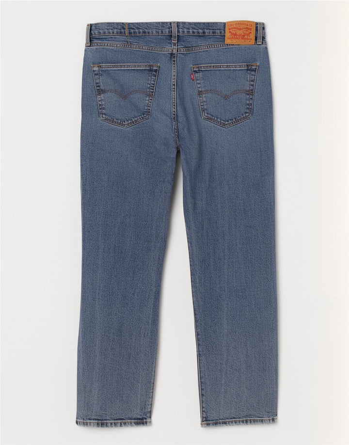 Levi's Mens 505 Straight Jeans W40 L30 Blue Cotton