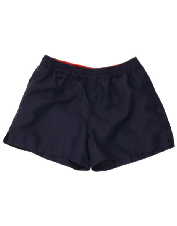 Fila Mens Graphic Sport Shorts Medium Navy Blue Polyester