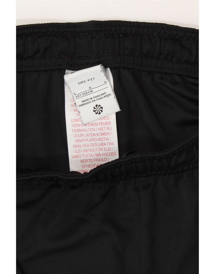Nike Boys Graphic Sport Shorts 12-13 Years Large Black Polyester