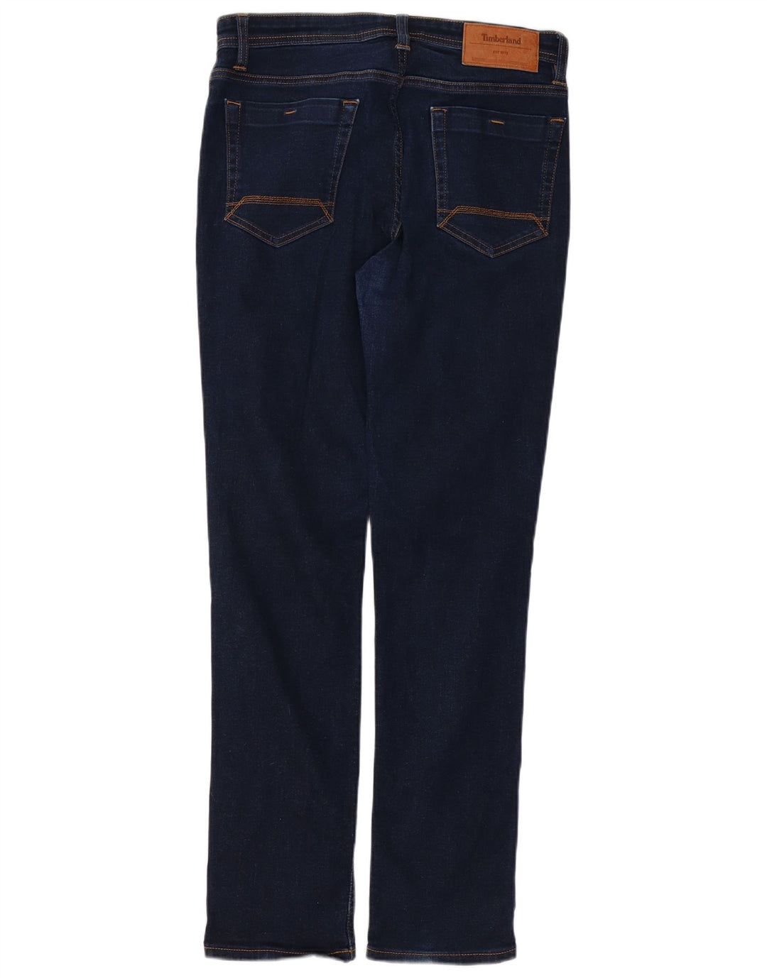 Timberland Mens Slim Jeans W30 L32 Navy Blue Cotton