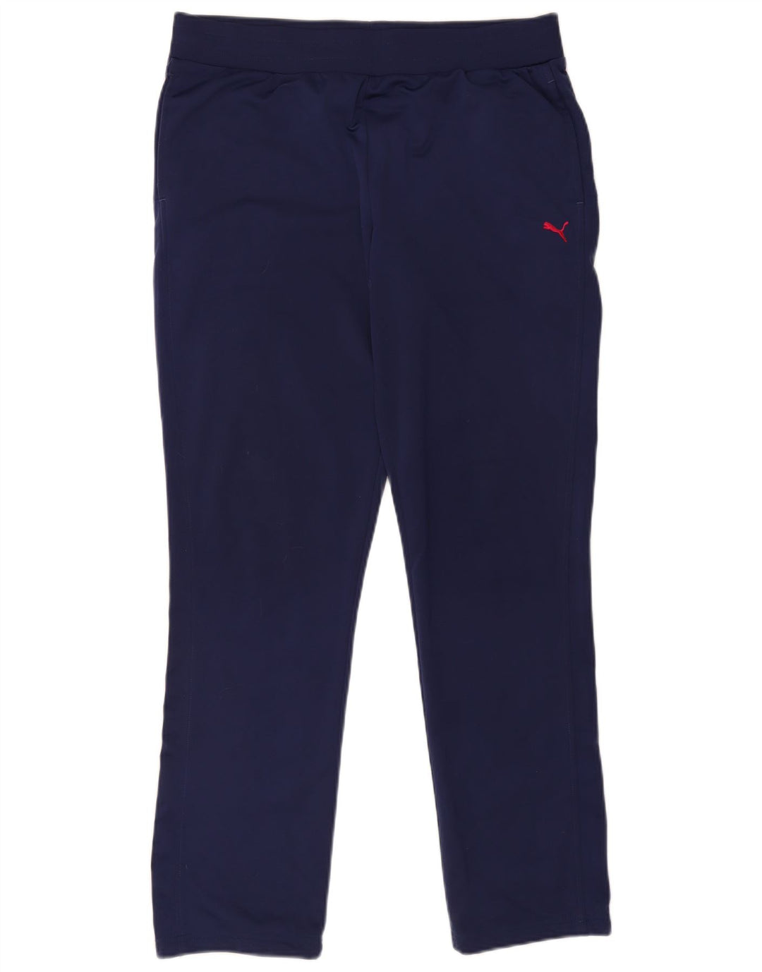Puma Womens Tracksuit Trousers UK 16 Large Navy Blue