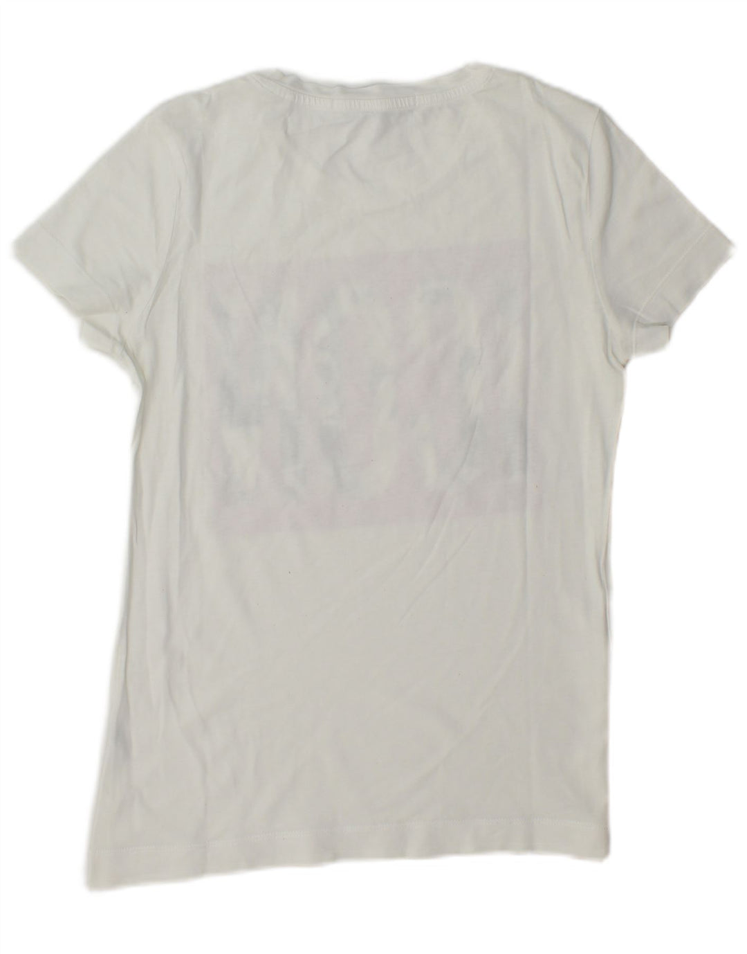 Guess Womens Graphic T-Shirt Top UK 14 Medium White