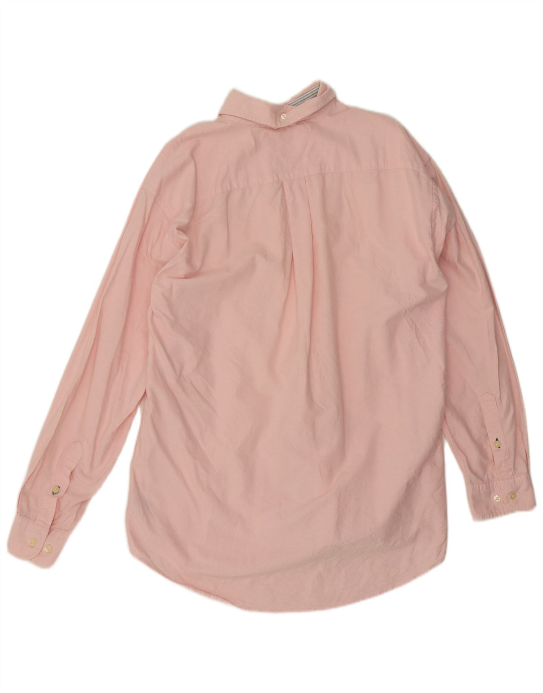 Tommy Hilfiger Mens Shirt Medium Pink Cotton