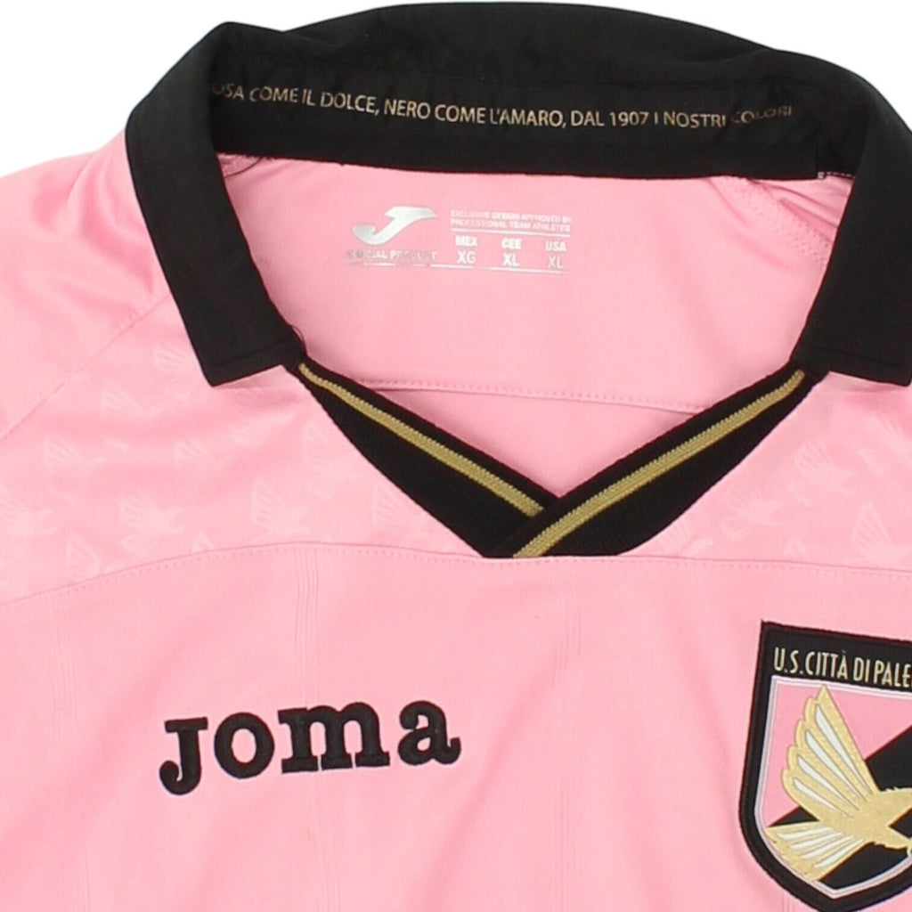 Palermo FC 2014-15 Signed Joma Mens Home Shirt | Football Sportswear VTG | Vintage Messina Hembry | Thrift | Second-Hand Messina Hembry | Used Clothing | Messina Hembry 