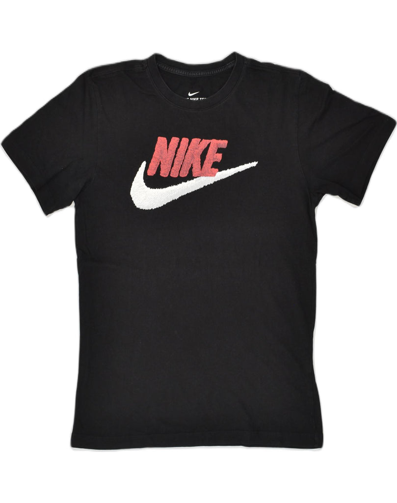 NIKE Mens Graphic T-Shirt Top Small Black | Vintage Nike | Thrift | Second-Hand Nike | Used Clothing | Messina Hembry 