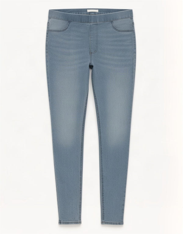 Marks & Spencer Womens Jegging Jeans UK 16 large W32 L29 Blue Cotton