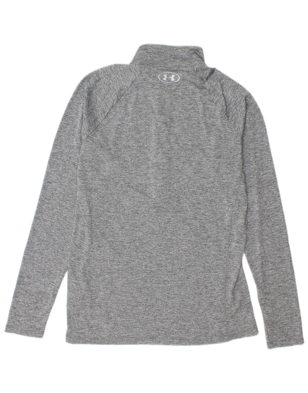 Under Armour Womens Heat Gear Pullover Tracksuit Top UK 14 Large Grey