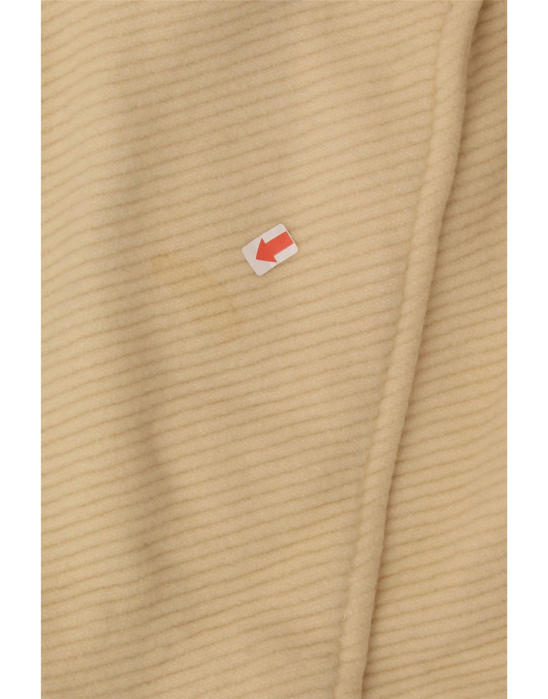 VINTAGE Womens Oversized Double Breasted Coat IT 42 Medium Beige Vintage Vintage and Second-Hand Vintage from Messina Hembry 