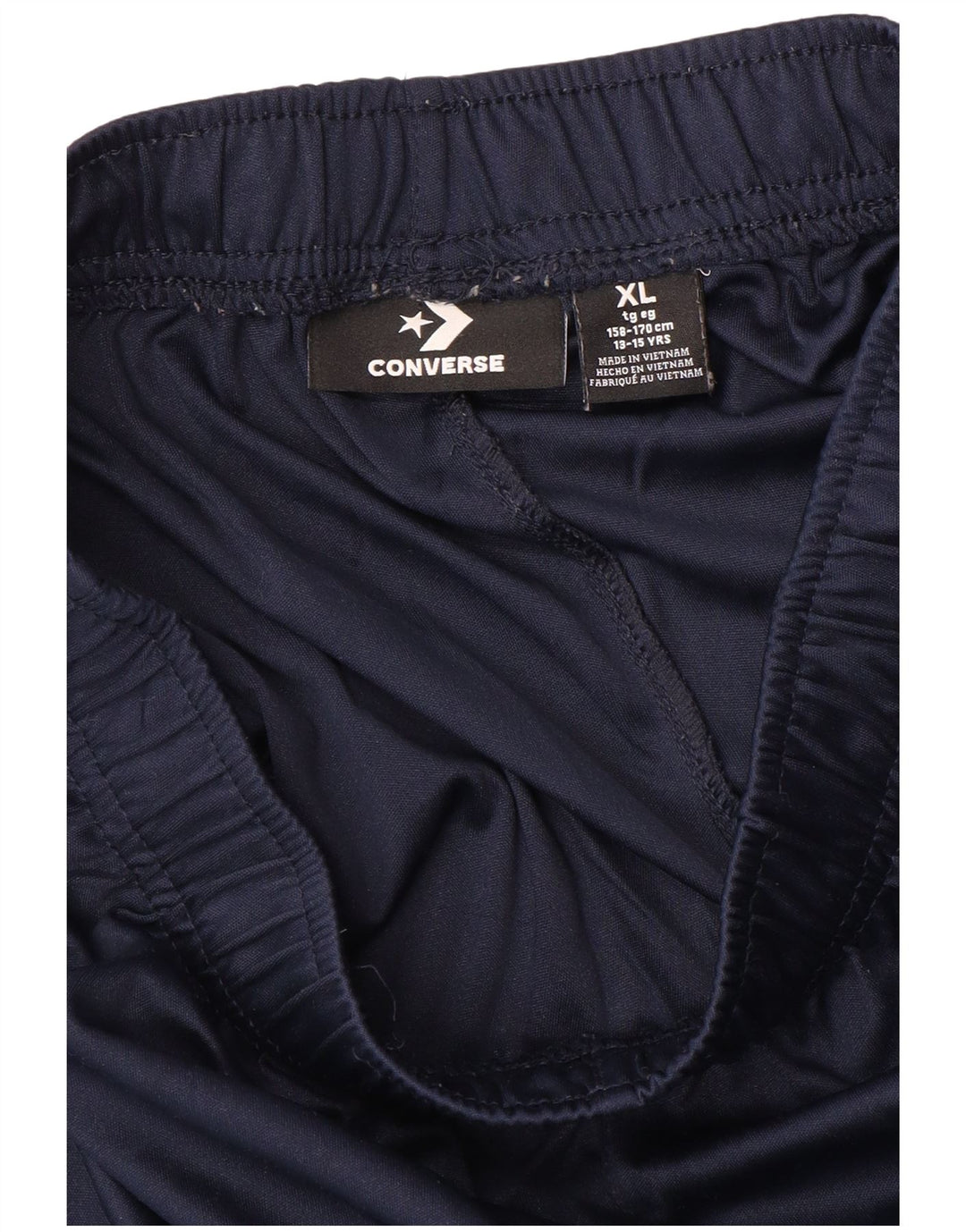 CONVERSE Boys Graphic Sport Shorts 13-14 Years XL  Navy Blue Polyester