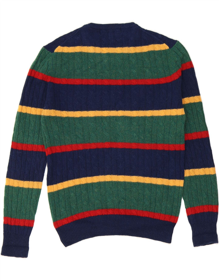 JOHN ASHFIELD Womens Crew Neck Jumper Sweater UK 16 Large Navy Blue Vintage John Ashfield and Second-Hand John Ashfield from Messina Hembry 