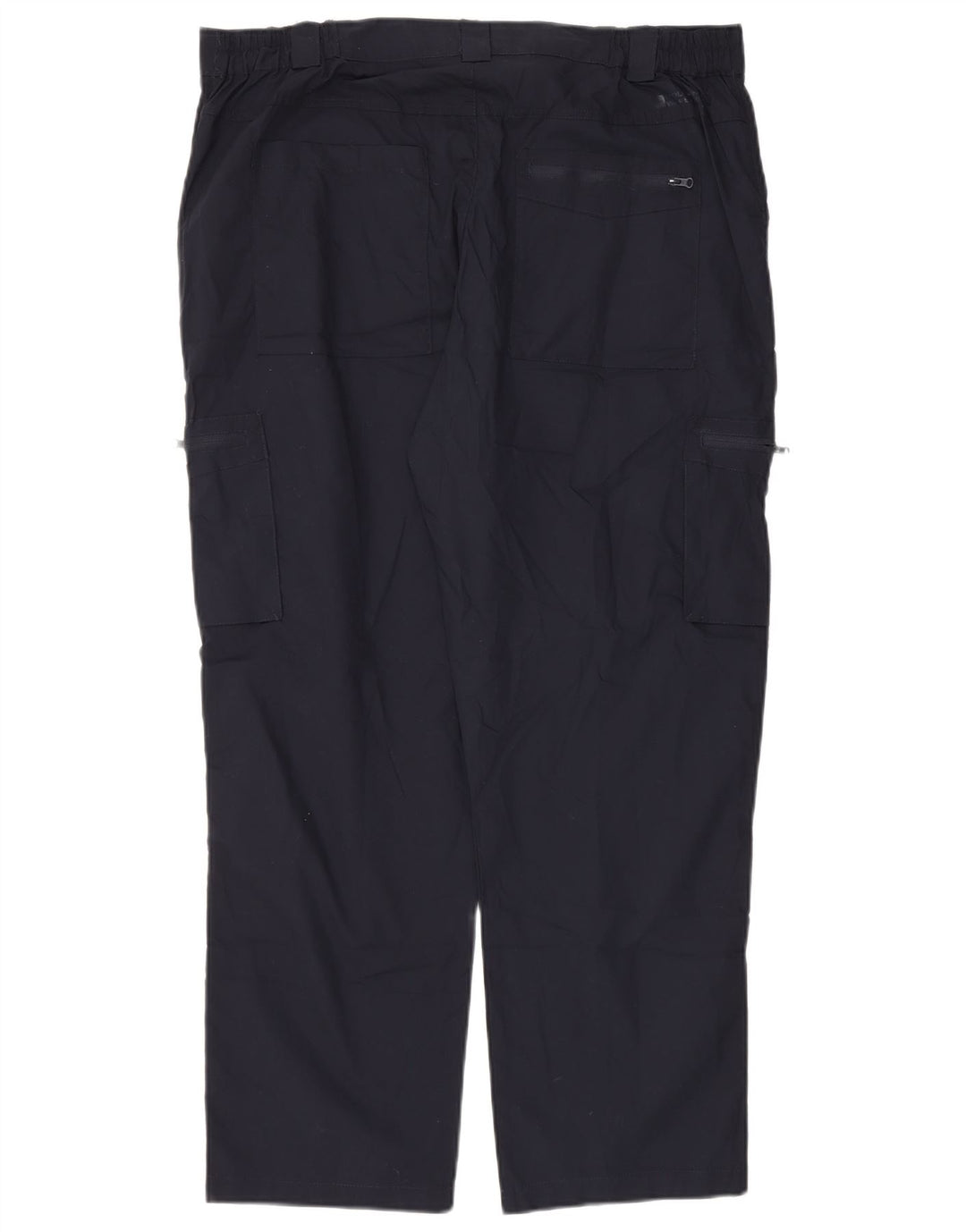 Mountain Warehouse Mens Regular Cargo Trousers W40 L30 Navy Blue Polyester