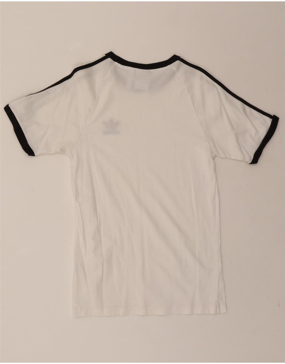ADIDAS Mens T-Shirt Top Small White Vintage Adidas and Second-Hand Adidas from Messina Hembry 