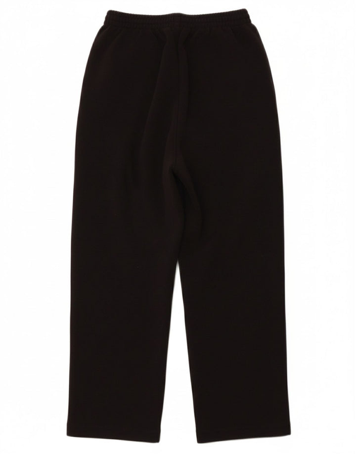 KAPPA Boys Tracksuit Trousers 7-8 Years  Black Polyester