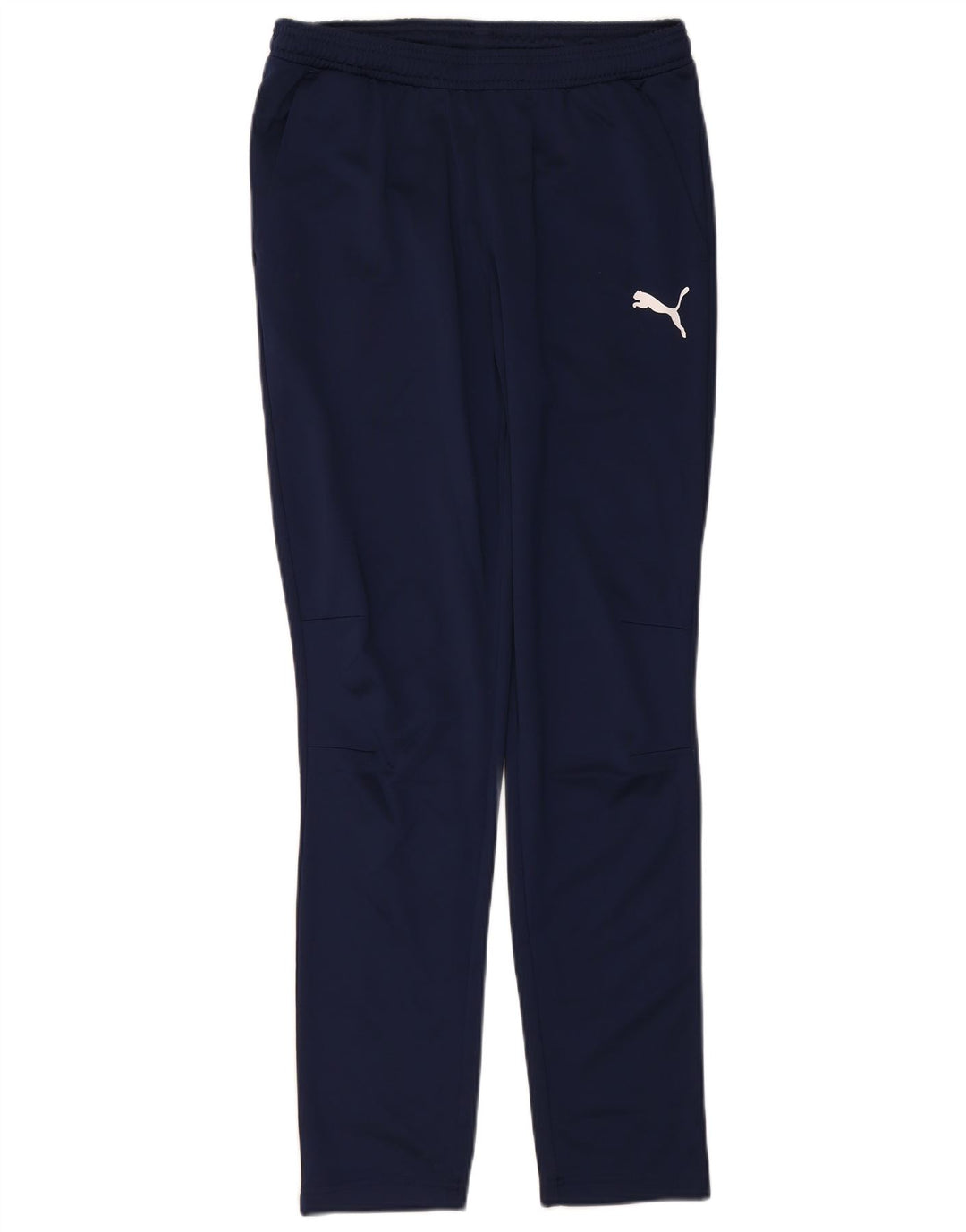 PUMA Mens Tracksuit Trousers Medium Navy Blue Polyester