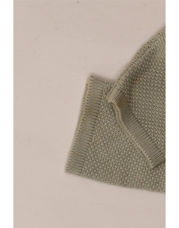O'Neill Mens Boat Neck Jumper Sweater Large Khaki Cotton