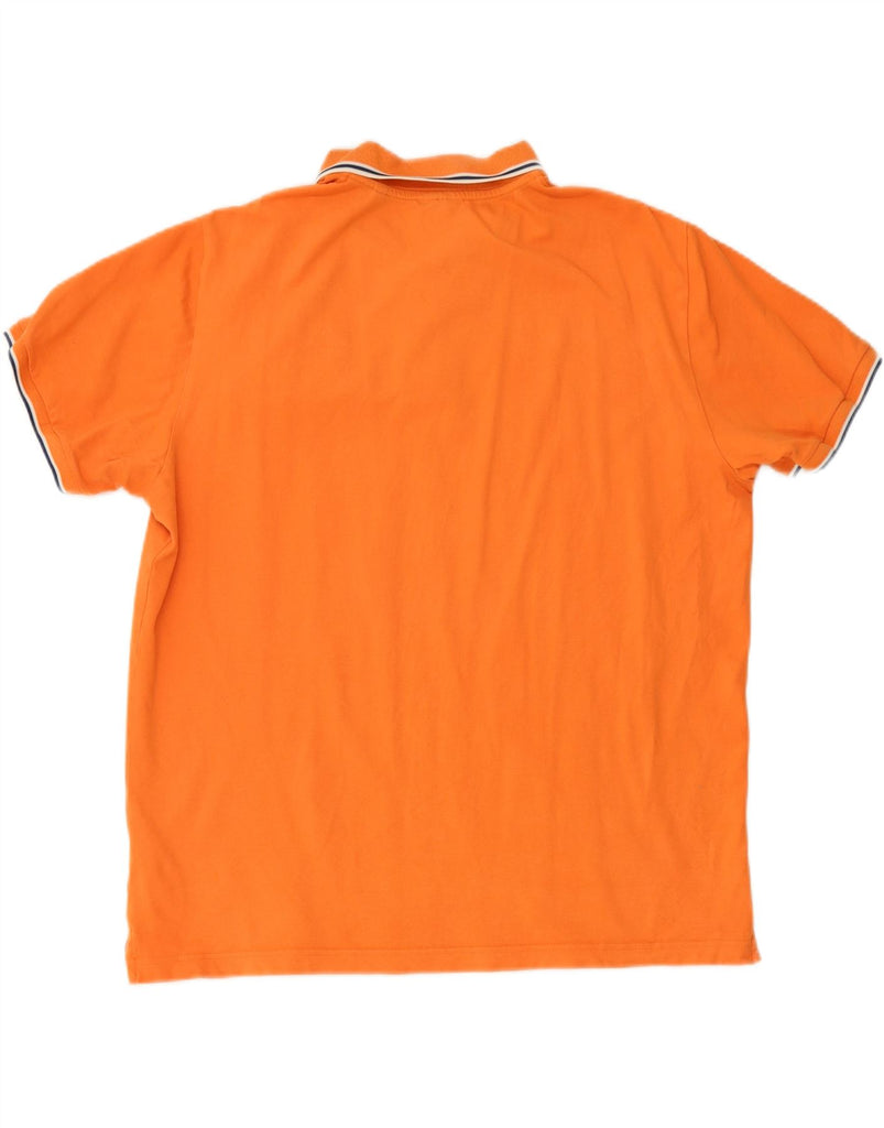 GANT Mens Polo Shirt 2XL Orange Cotton Vintage Gant and Second-Hand Gant from Messina Hembry 