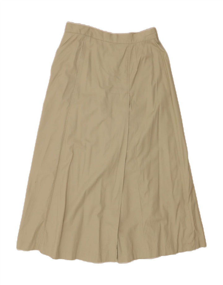 ORVIS Womens Maxi Skirt US 8 Medium W30  Grey Cotton Vintage Orvis and Second-Hand Orvis from Messina Hembry 