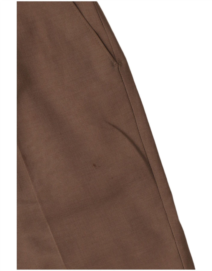 Marks & Spencer Mens Chino Shorts W34 Large Beige Polyester