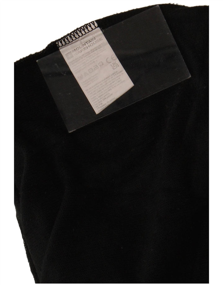 MOUNTAIN WAREHOUSE Mens Hoodie Jumper Medium Black Polyester