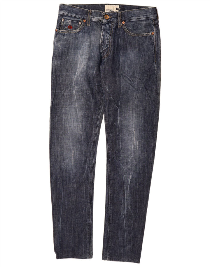 Energie Mens Slim Jeans W30 L32 Blue Cotton