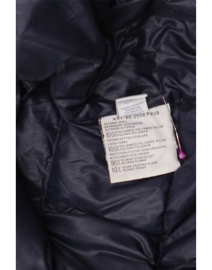 North Sails Womens Hooded Padded Jacket UK 16 Large Purple Polyamide