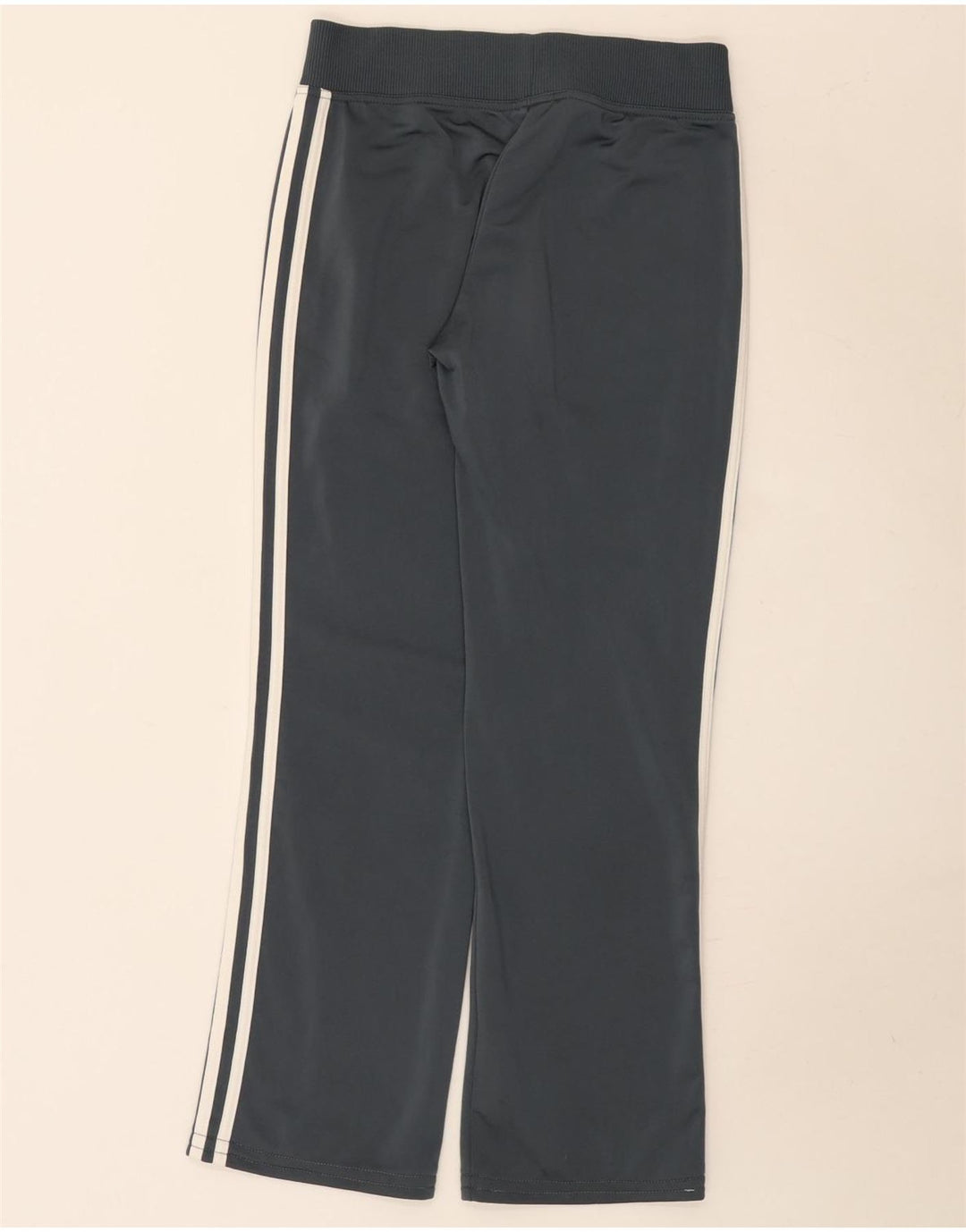 Adidas Womens Tracksuit Trousers UK 10 Small Grey Polyester