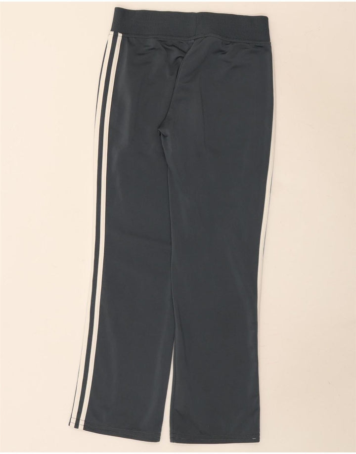 Adidas Womens Tracksuit Trousers UK 10 Small Grey Polyester