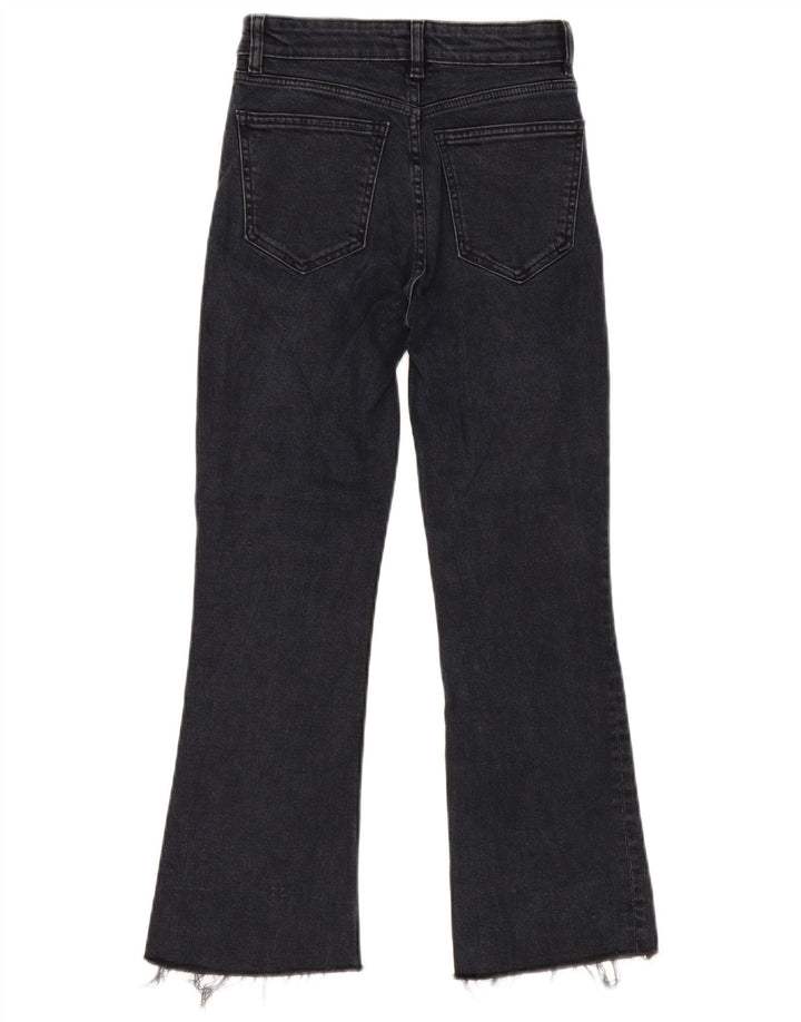 Zara Womens Bootcut Jeans EU 34 2XS W24 L25 Navy Blue