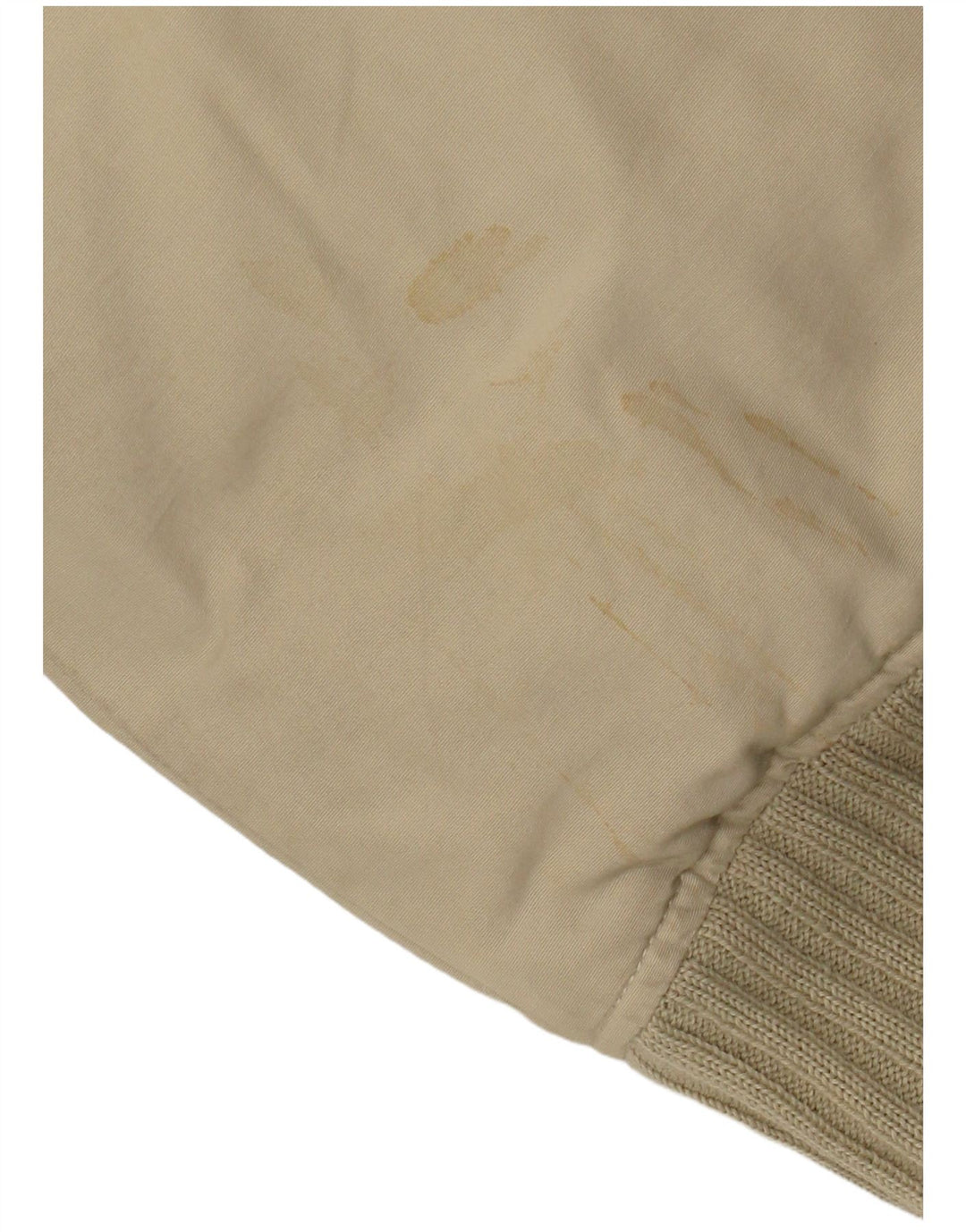Woolrich Womens Padded Jacket UK 14 Medium Beige Cotton
