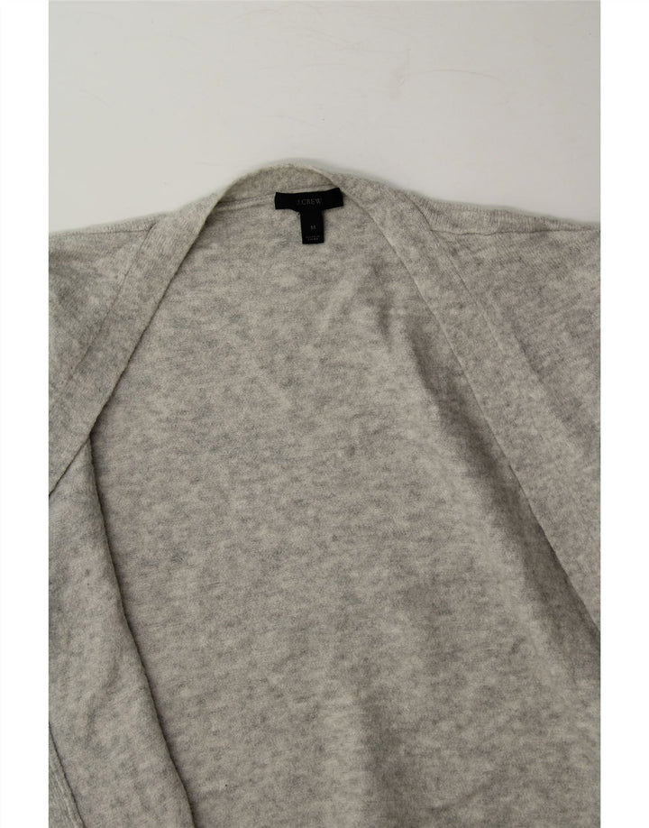 J. CREW Womens Oversized Cardigan Sweater UK 14 Medium Grey Nylon Vintage J. Crew and Second-Hand J. Crew from Messina Hembry 
