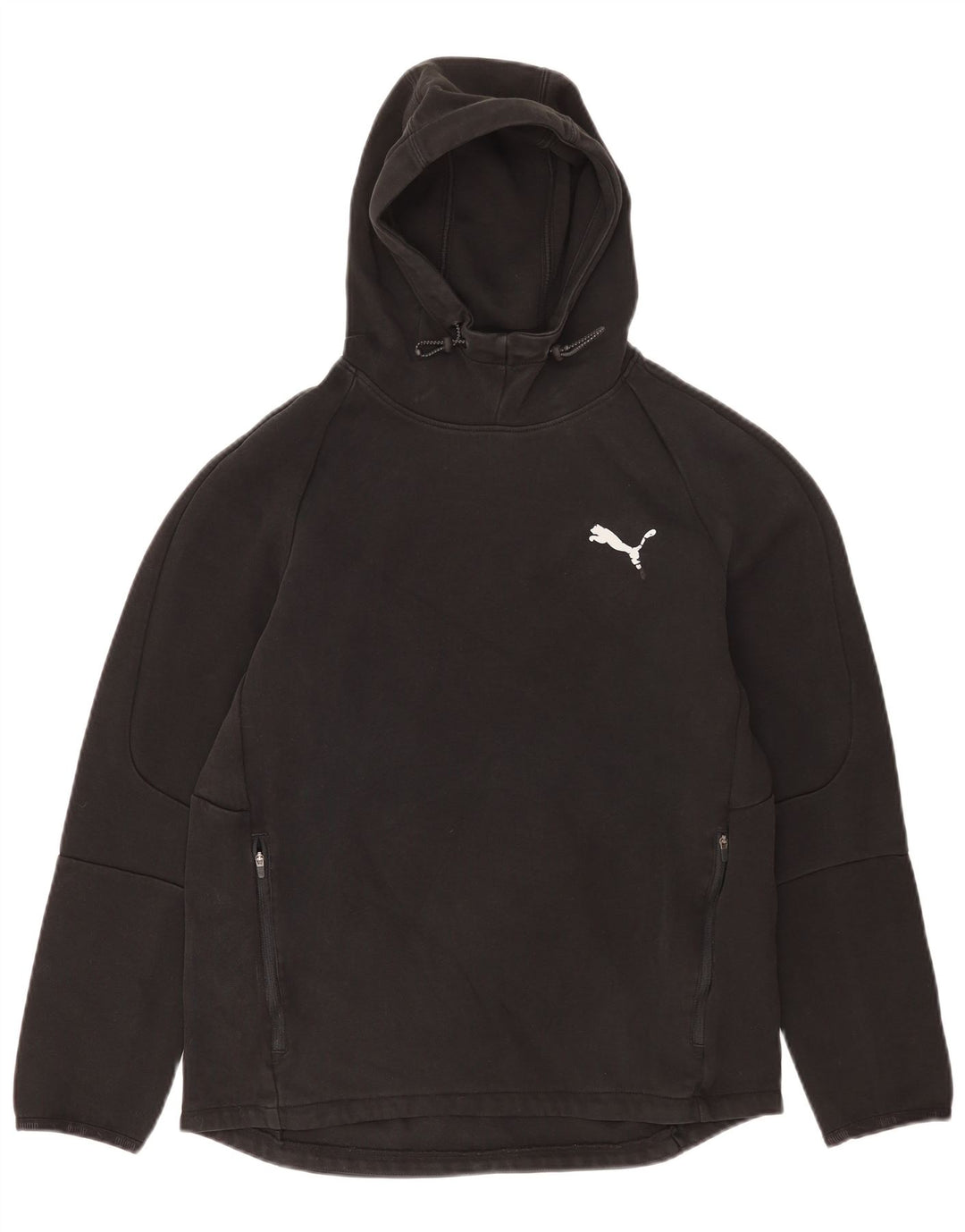Puma Womens Hoodie Jumper UK 16 Large Black