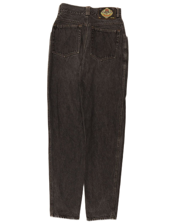 Mash Womens High Waist Tapered Jeans W26 L31 Grey