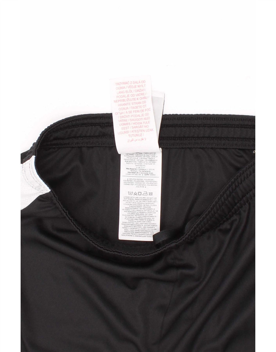 Nike Boys Dri Fit Sport Shorts 10-11 Years Medium Black Polyester