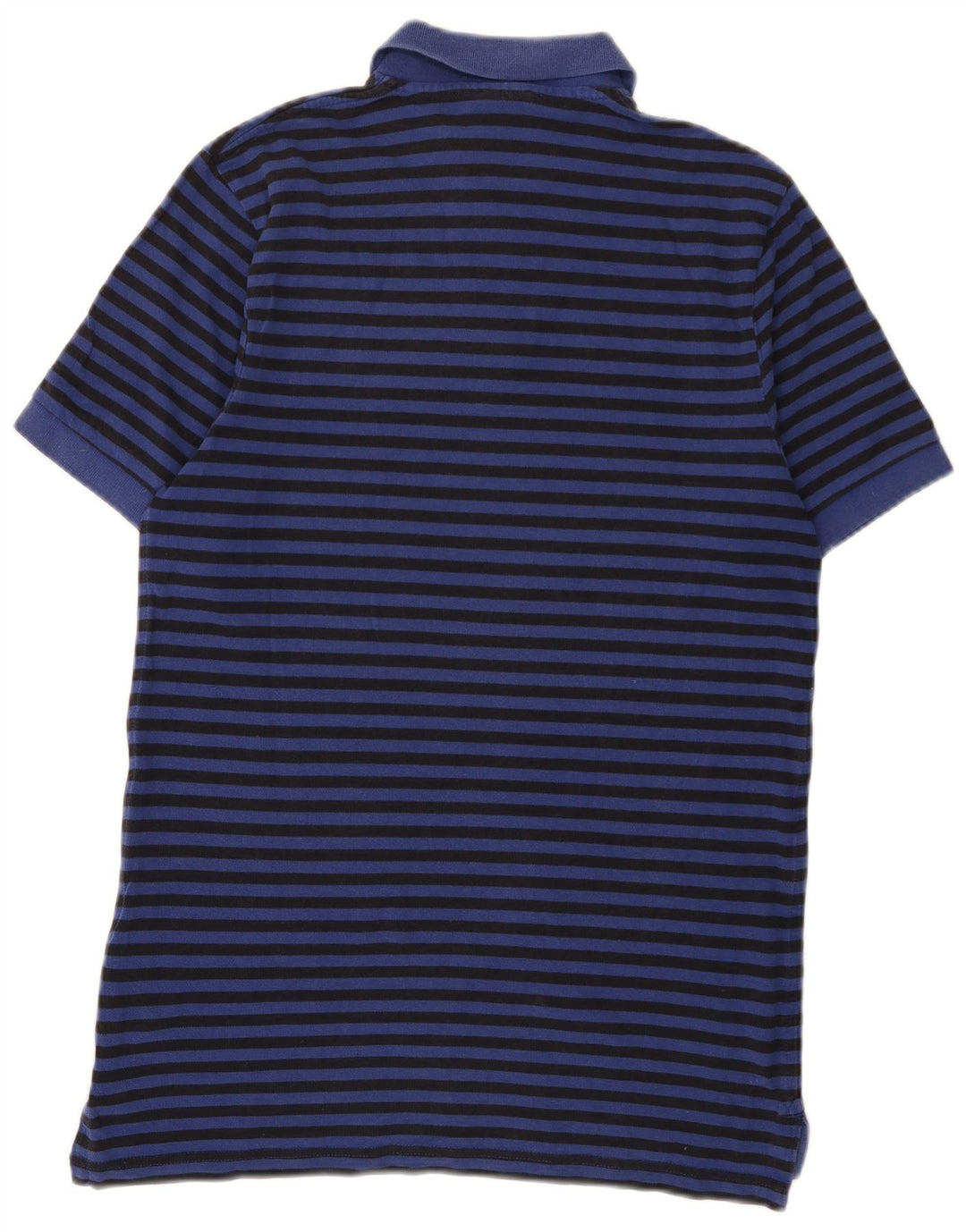 Nike Mens Inter Milan Polo Shirt Medium Navy Blue Striped Cotton