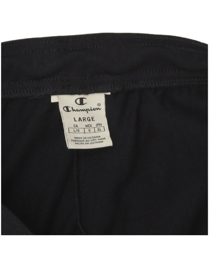Champion Womens Tracksuit Trousers UK 14 Large  Navy Blue