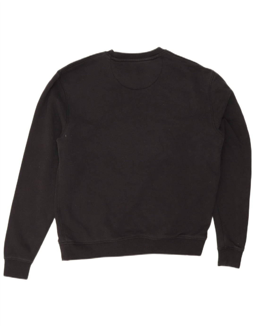 Jack Wills Mens Graphic Sweatshirt Jumper Small Black Cotton