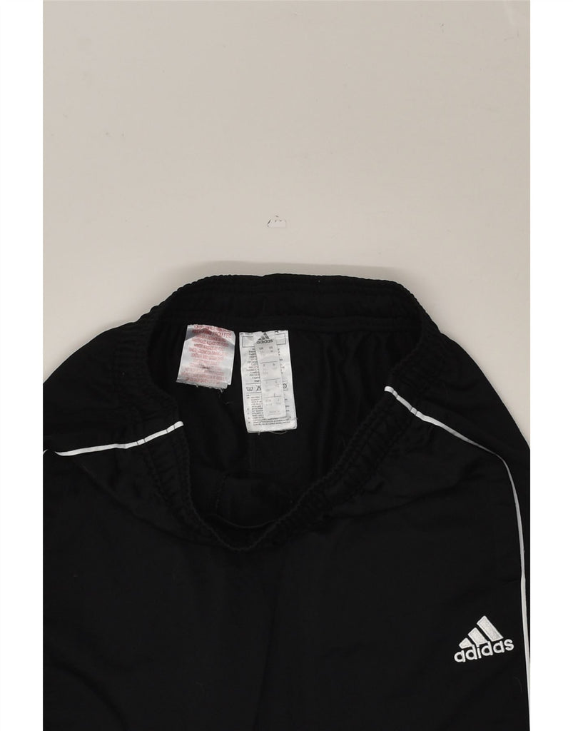 ADIDAS Boys Tracksuit Trousers Joggers 11-12 Years Black Polyester | Vintage Adidas | Thrift | Second-Hand Adidas | Used Clothing | Messina Hembry 