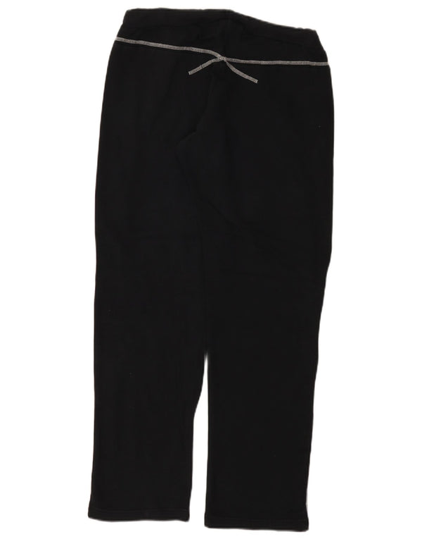 Ellesse Womens Tracksuit Trousers UK 10 Small  Navy Blue Cotton