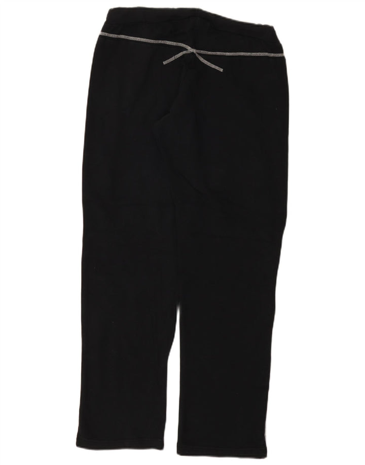 Ellesse Womens Tracksuit Trousers UK 10 Small  Navy Blue Cotton