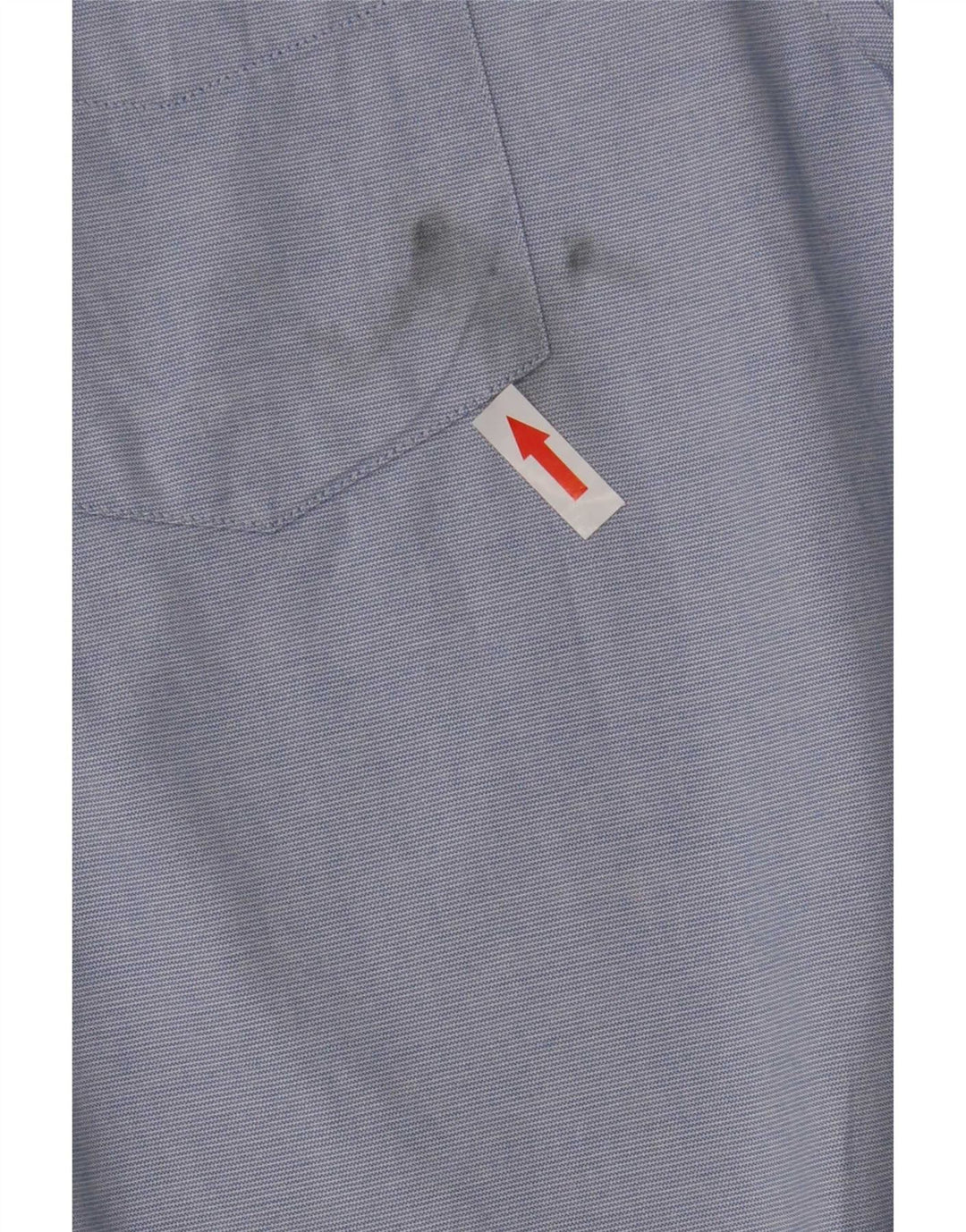 Superdry Mens Regular Fit Shirt Large Blue Pinstripe Cotton