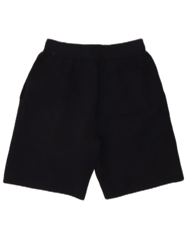 Zara Mens Casual Shorts Medium W31  Navy Blue Cotton