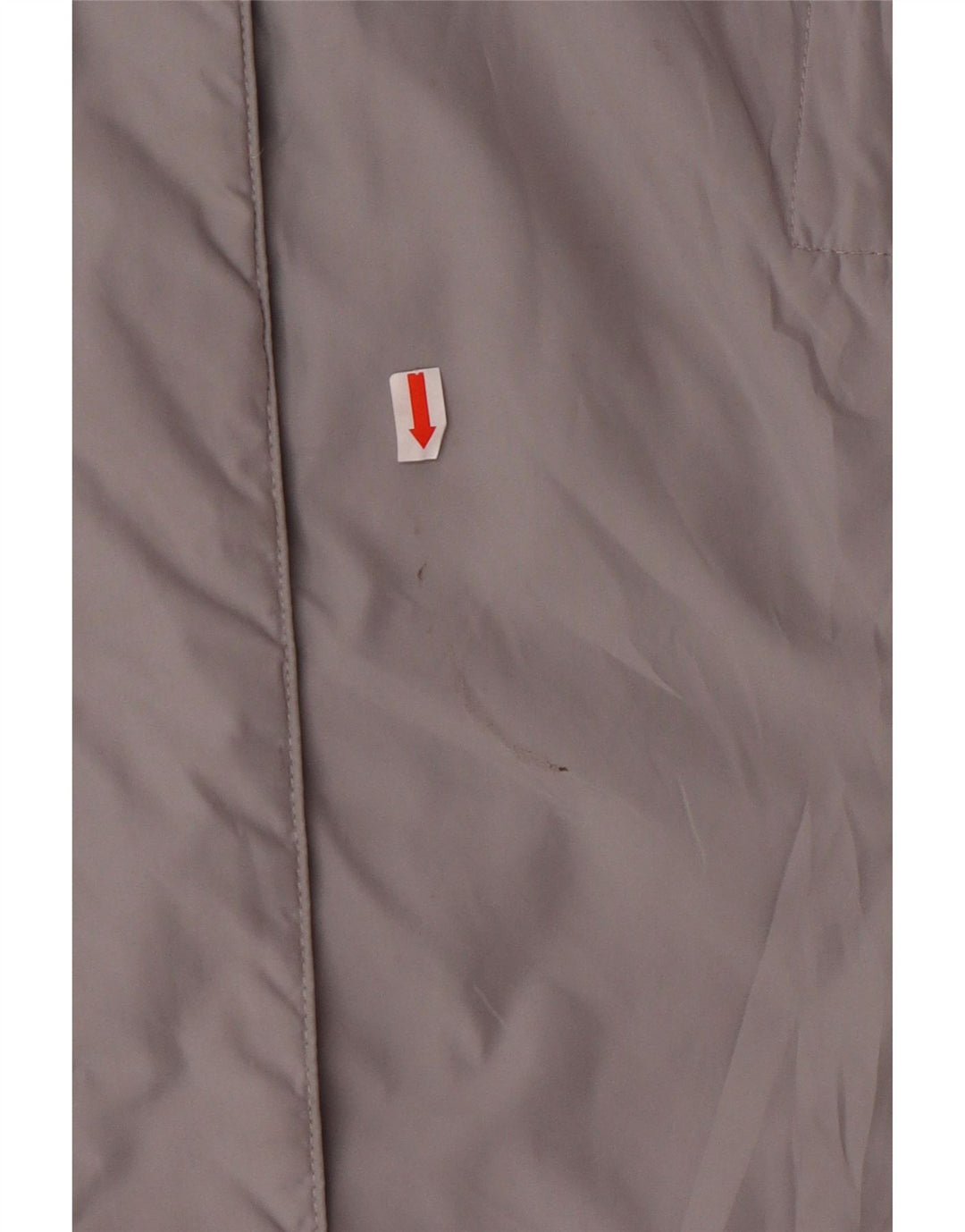 Champion Womens Hooded Windbreaker Jacket UK 18 XL Grey Polyester