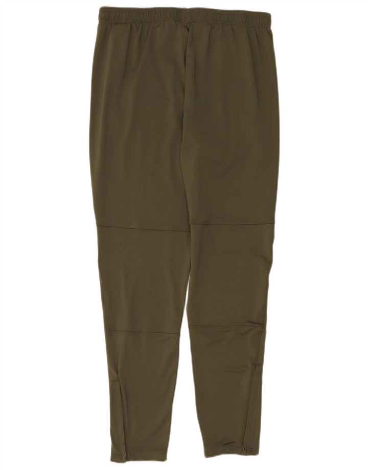 Under Armour Mens Tracksuit Trousers Large Khaki Polyester