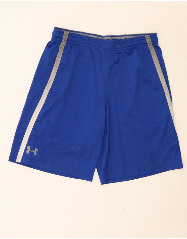 Under Armour Mens Heat Gear Sport Shorts Large  Blue