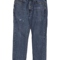 Marks & Spencer Mens Tapered Jeans W32 L29 Blue Cotton