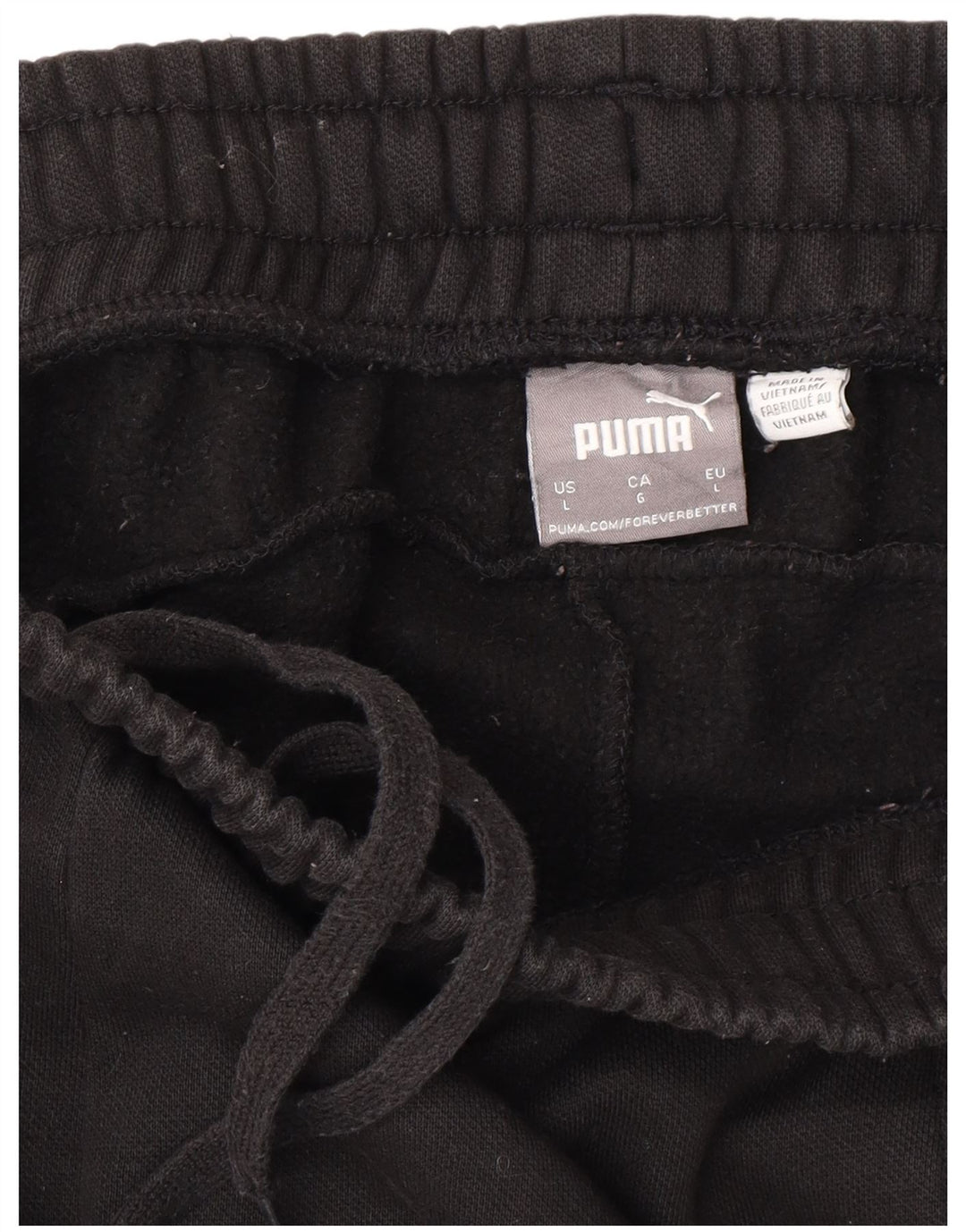 Puma Mens Tracksuit Trousers Joggers Large  Black