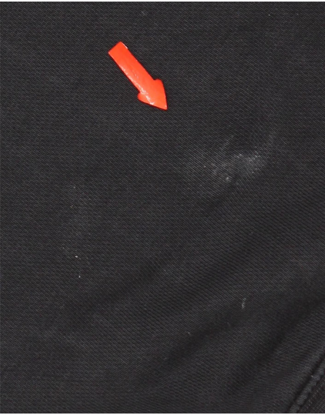 Nike Mens Graphic Hoodie Jumper Medium Black Cotton