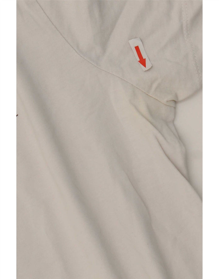 Nike Mens Graphic T-Shirt Top Large White Cotton