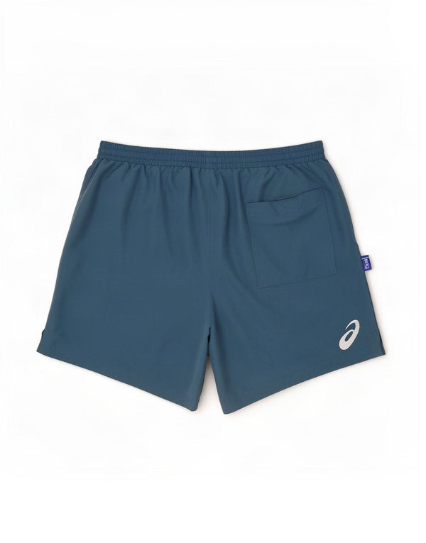 Asics Mens Sport Shorts Small Blue Polyester